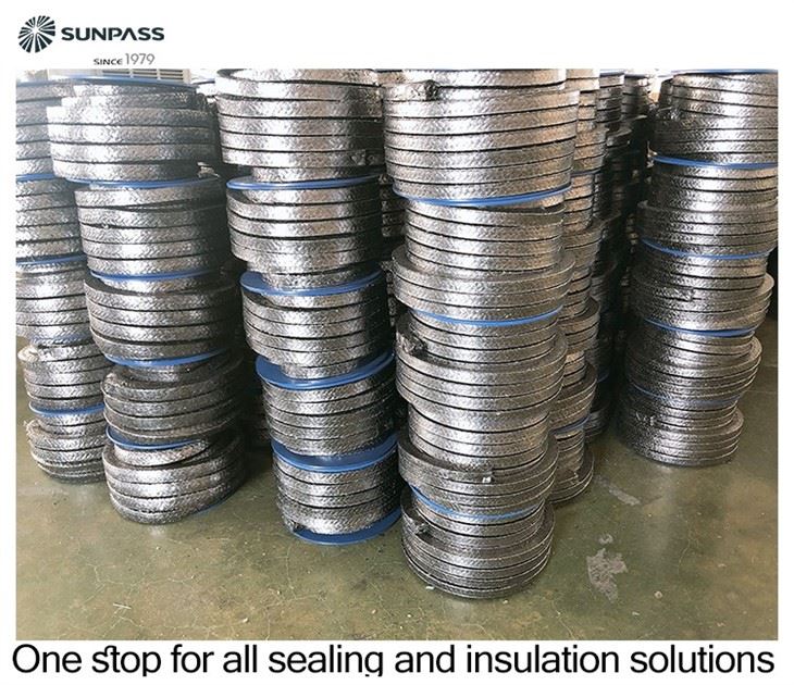 Pure Flexible Graphite Packing With Inconel Wire